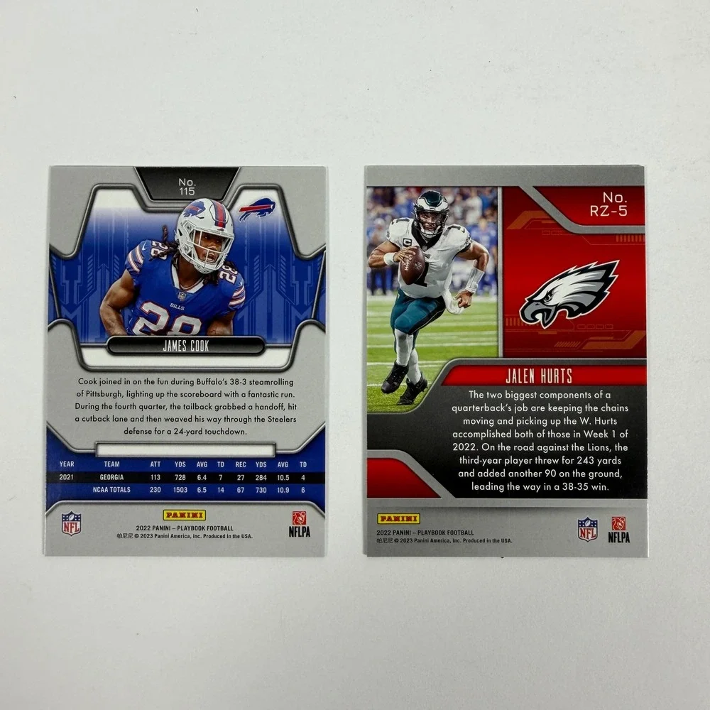 NFL Football Card Lot Tom Brady Jalen Hurts Rookie Relics Pickens Willis 12ct
